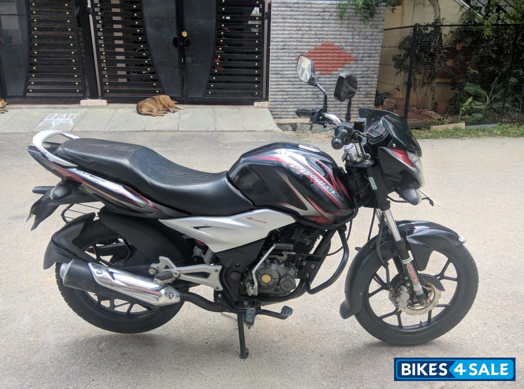 Fuel Tank for Bajaj Discover ST Black-Red bike_img_2