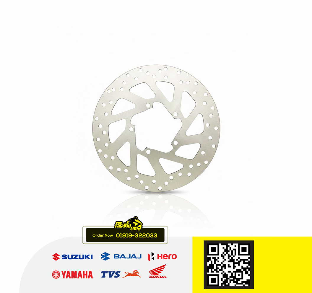 Break Disk Plate (Front) for Yamaha FZS V1, FZS V2 (Single Disk) Fazer V1, Fazer V2 bike._img_0