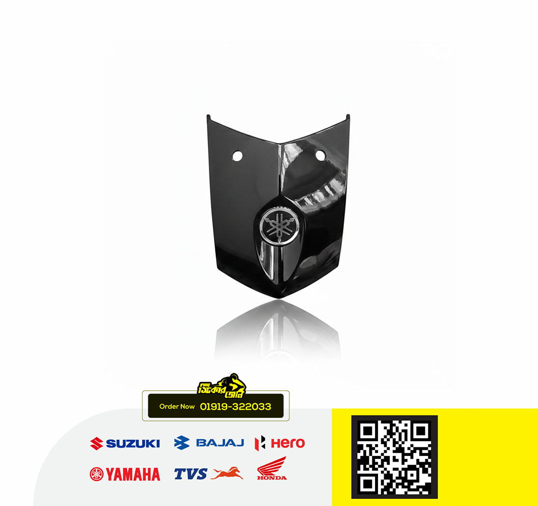 Cover-5 (Glossy Black) for Yamaha FZS V2 (Dark Night) bike._img_0