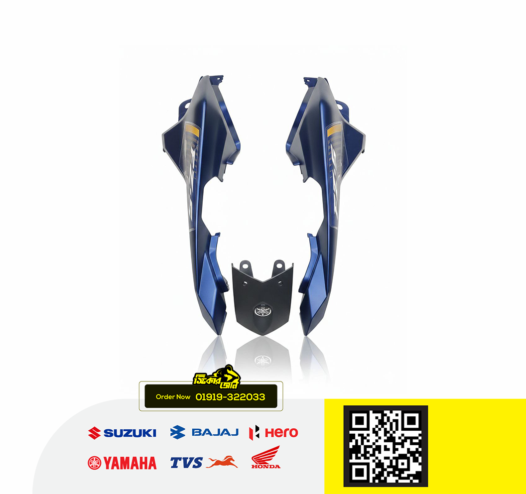 Cover-5 with Back Panel for Yamaha FZS V2 (Armada Blue) bike._img_0