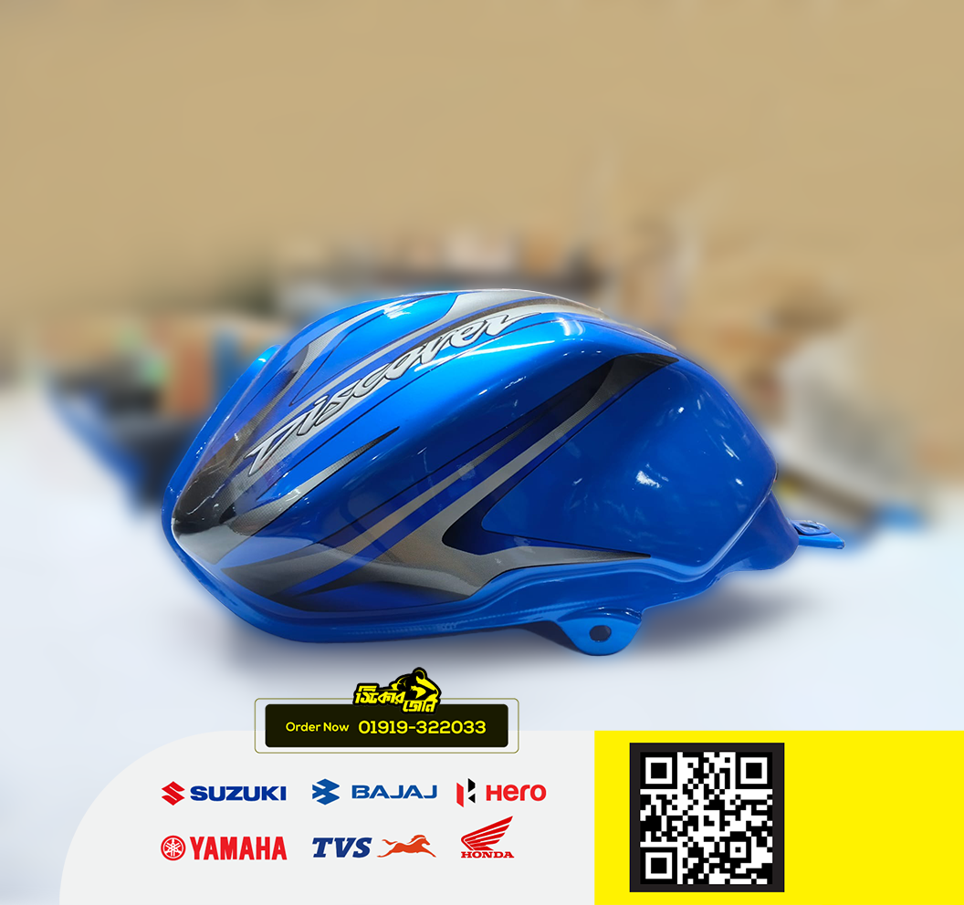 Fuel Tank for Bajaj Discover ST125 Blue Blue tank_img_1