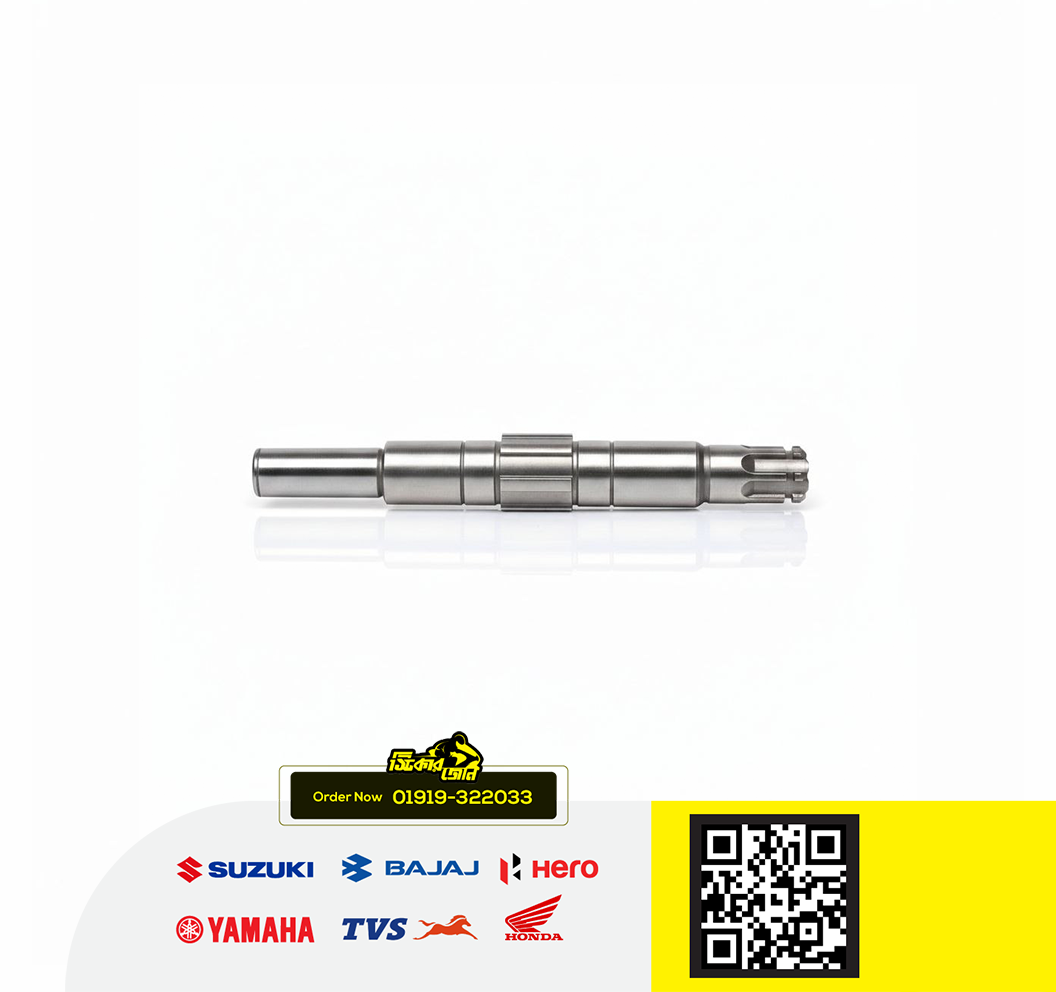 Drive Axel Assy (Front Sprocket Sap) for Yamaha FZS V1, FZS V2, FZS V3, FZS V4, Fazer V1, Fazer V2 bike._img_0