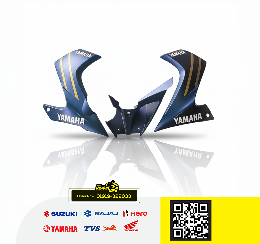 Engine Guard for Yamaha FZS V2 Armada Blue bike._img_0