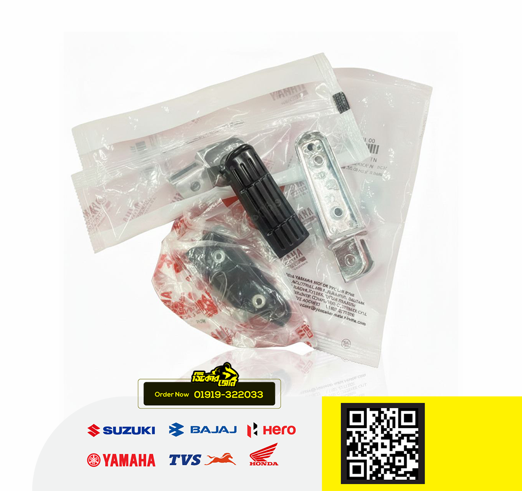 Footrest (Front-Set) for Yamaha FZS V1, FZS V2, FZS V3, FZS V4, Fazer V1 & Fazer V2 bike_img_0