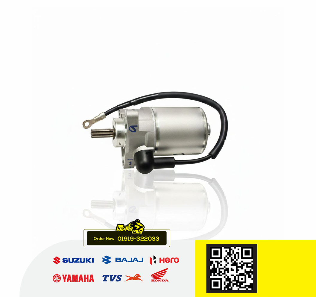 Starting Motor Assy for Yamaha FZS V2, FZS V3, FZS V4, Fazer V2 bike._img_0