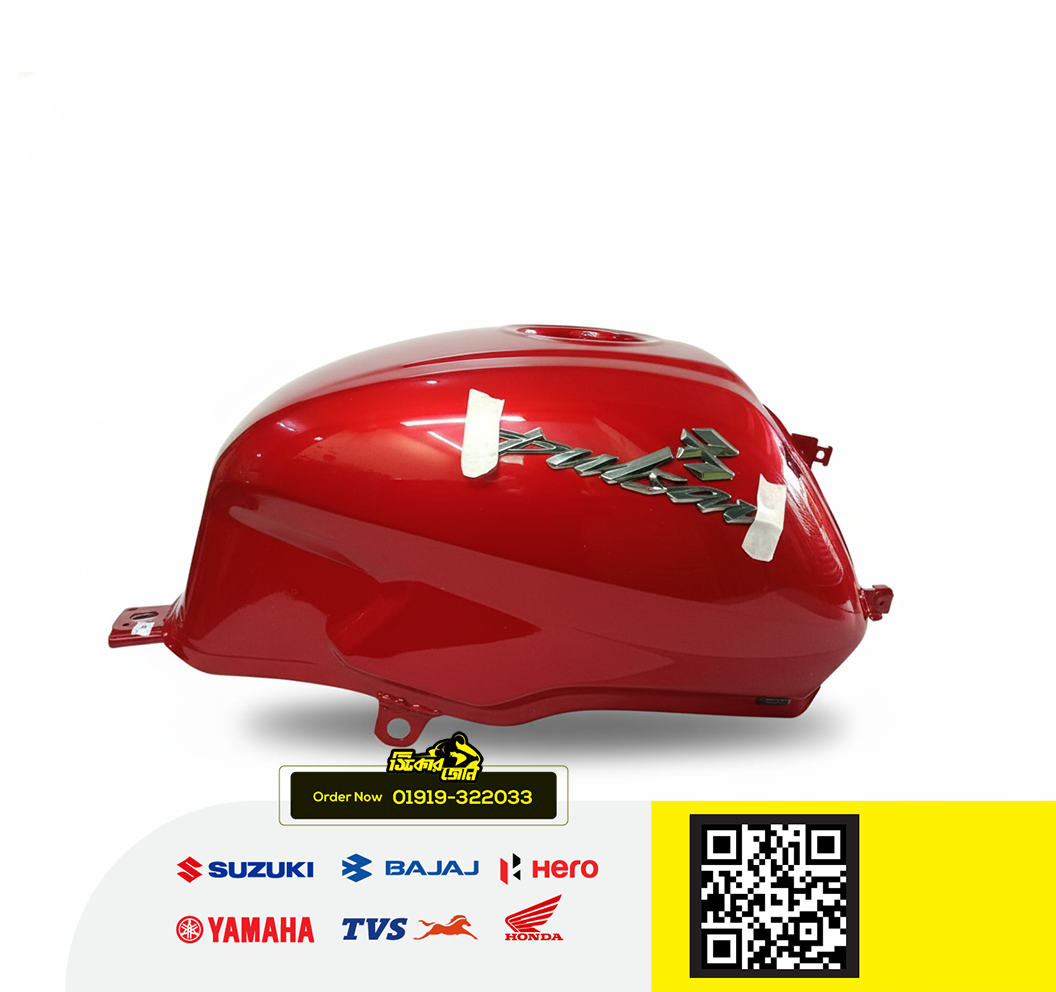 Fuel tank for Bajaj Pulser UG4.0 Red Colour bike. P2_img_0