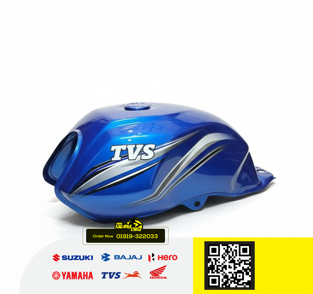 Fuel Tank for Tvs Metro Plus Blue P2_img_0
