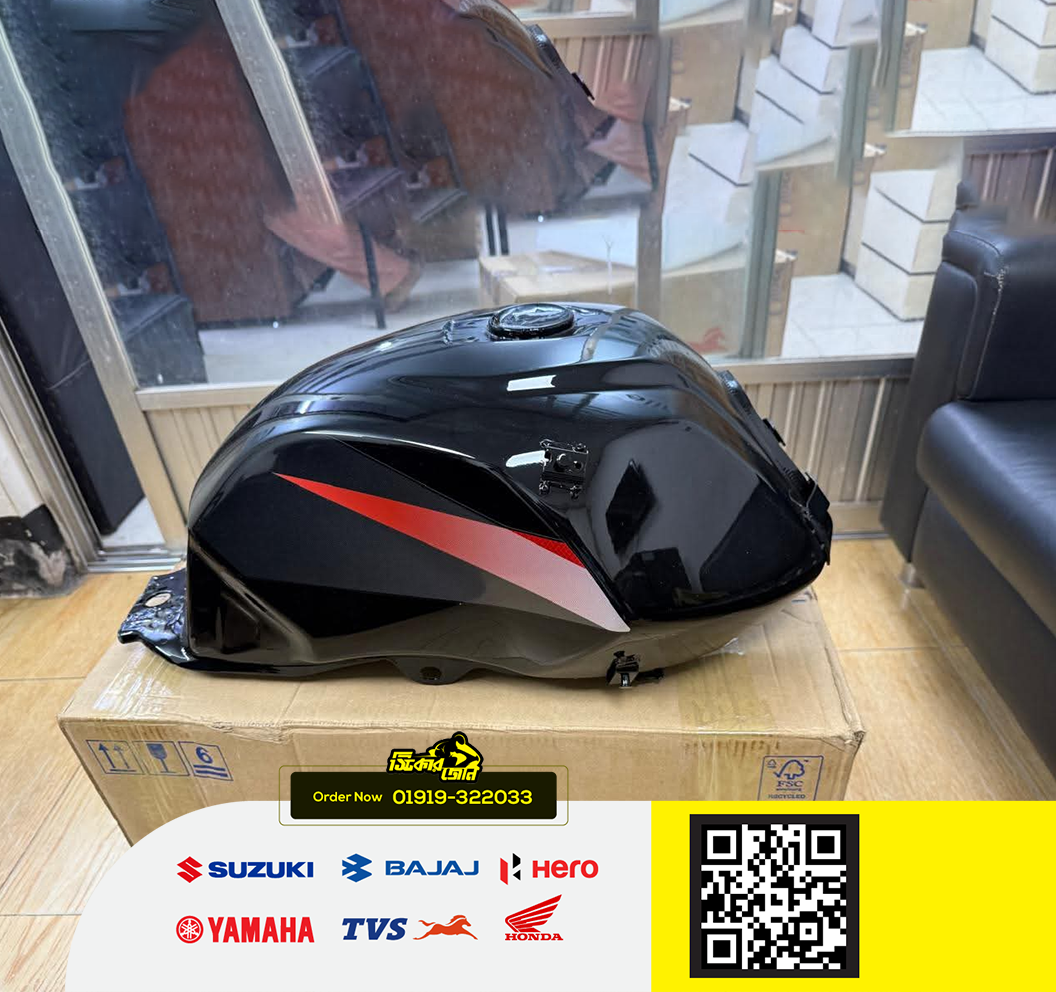 Fuel Tank for Tvs Stryker Red tank P2_img_1