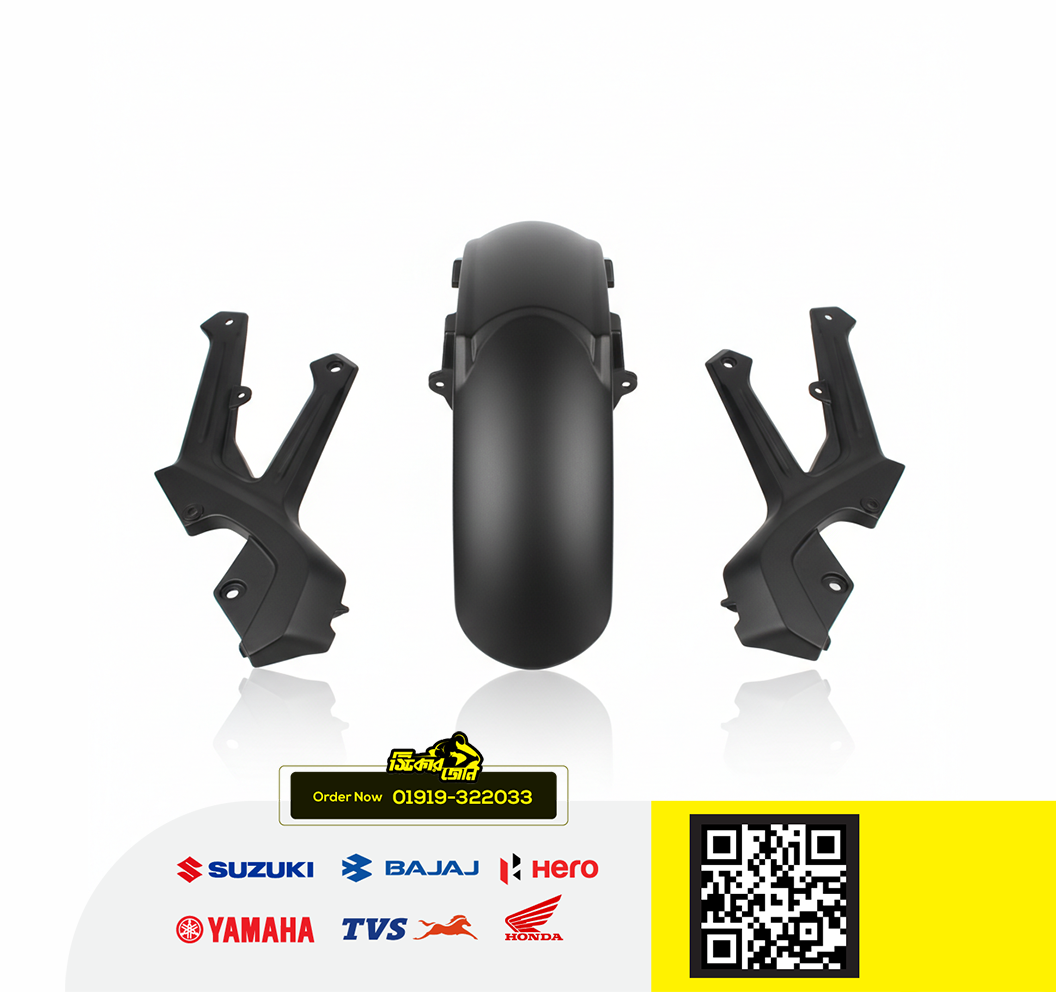 Full Tyre Guard for Yamaha FZS V1, FZS V2, FZS V3, FZS V4, Fazer V1, Fazer V2 Bike_img_0