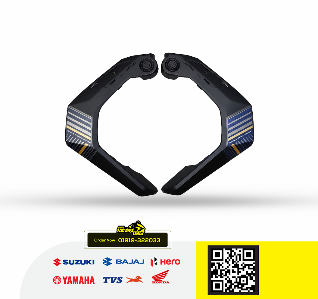 Said Cover Chan For Yamaha FZS V2 (Armada Blue) bike._img_0