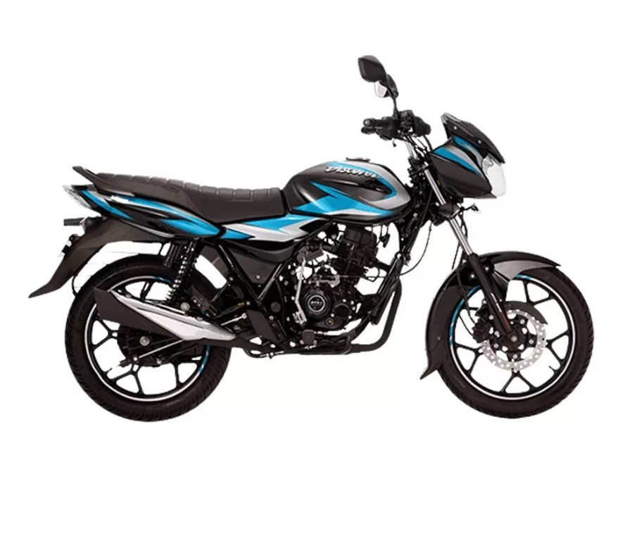 Fuel Tank for Bajaj Discover 110 NM Black-Blue bike. P2_img_2