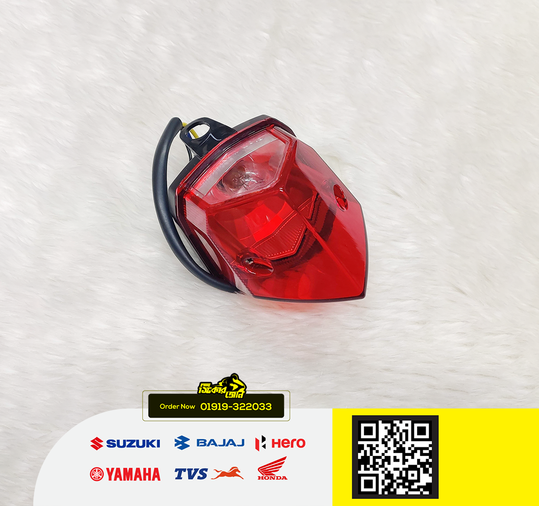 Taillight Assy for Yamaha FZS V2 & Fazer V2 bike._img_1