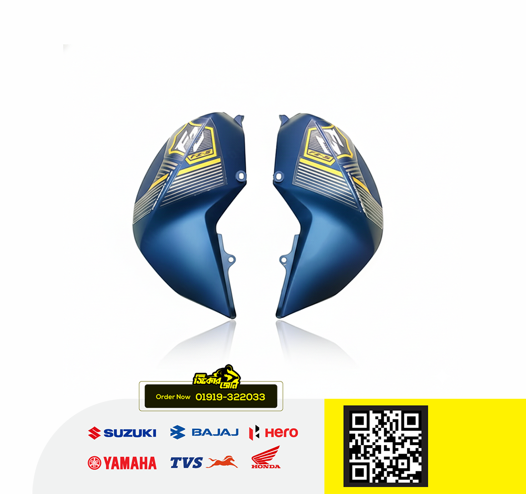 Tanky Box for Yamaha FZS V2 (Armada Blue) bike._img_0