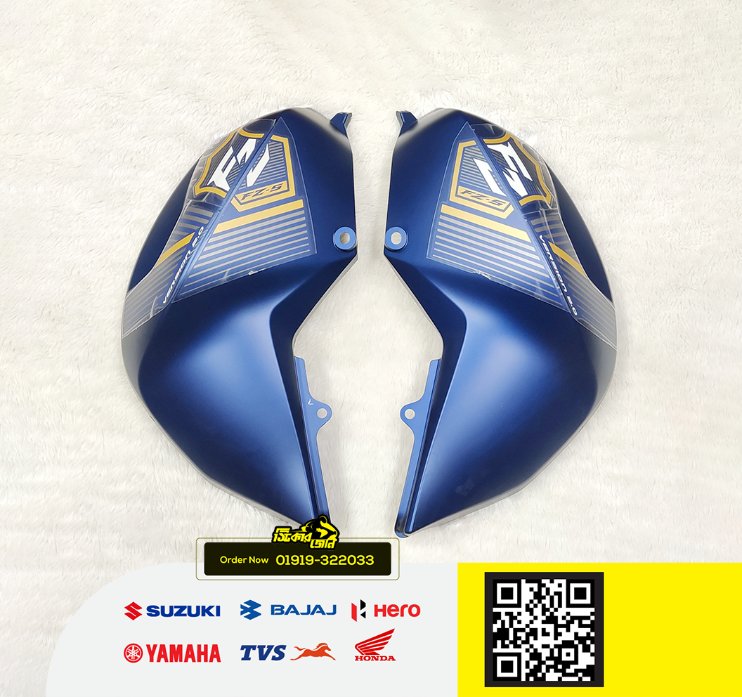 Tanky Box for Yamaha FZS V2 (Armada Blue) bike._img_1