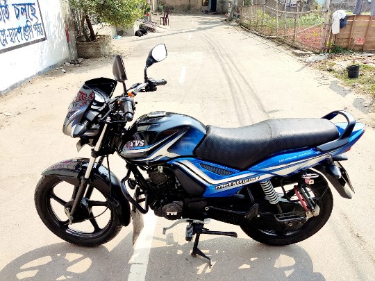 Fuel Tank for Tvs Metro + Black Blue P2_img_4