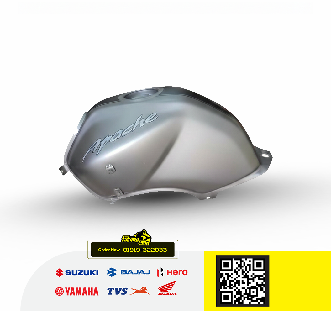 Fuel Tank for Tvs Apach Rtr Gray_img_0