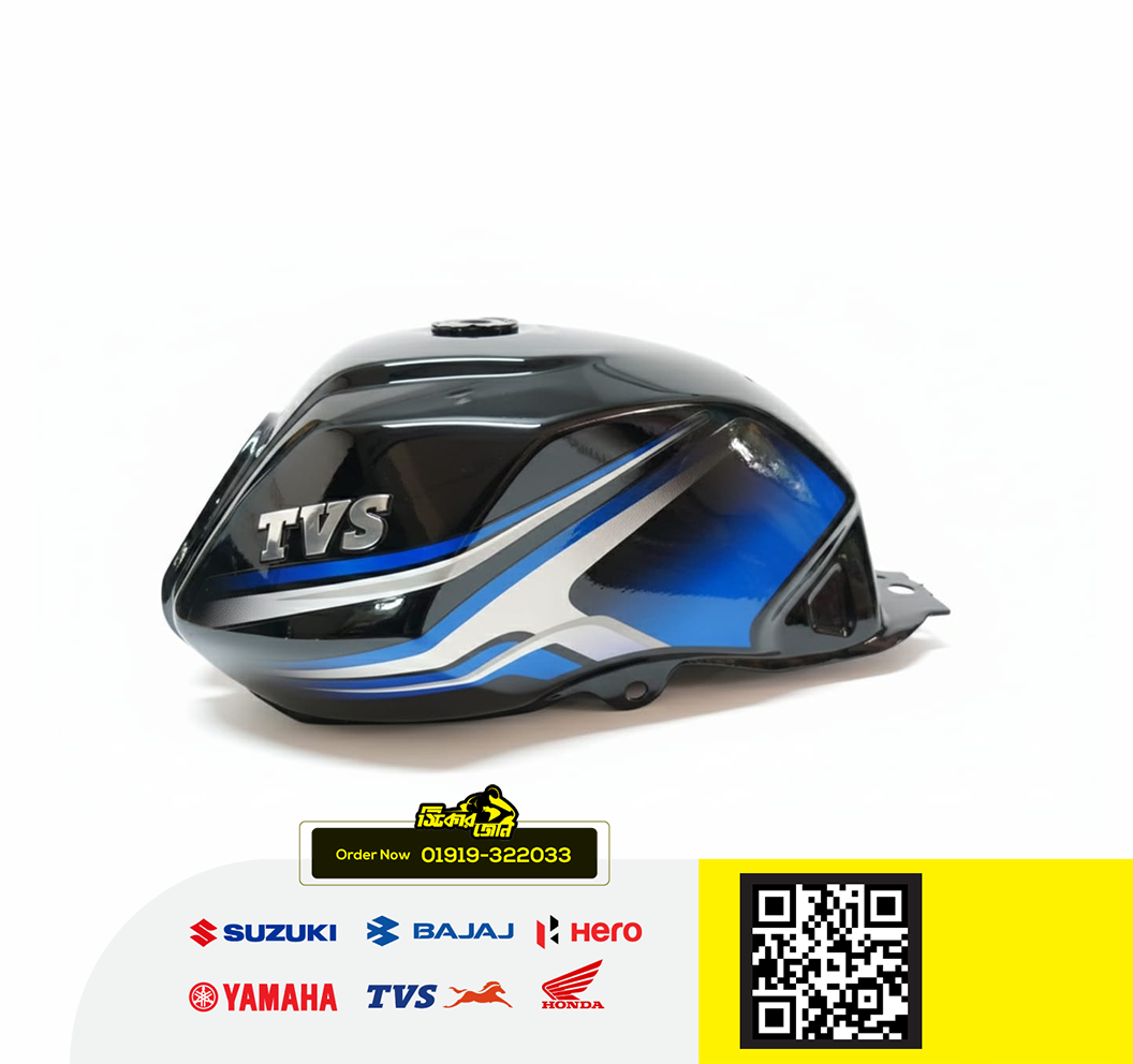 Fuel Tank for Tvs Metro + Black Blue P2_img_0