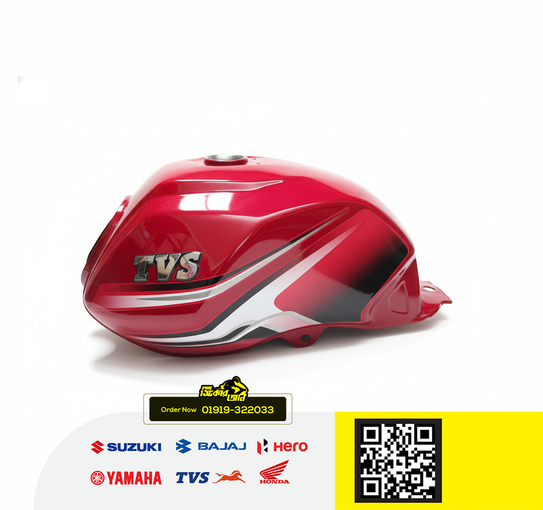 Fuel Tank for Tvs Metro + Red Red P2_img_0