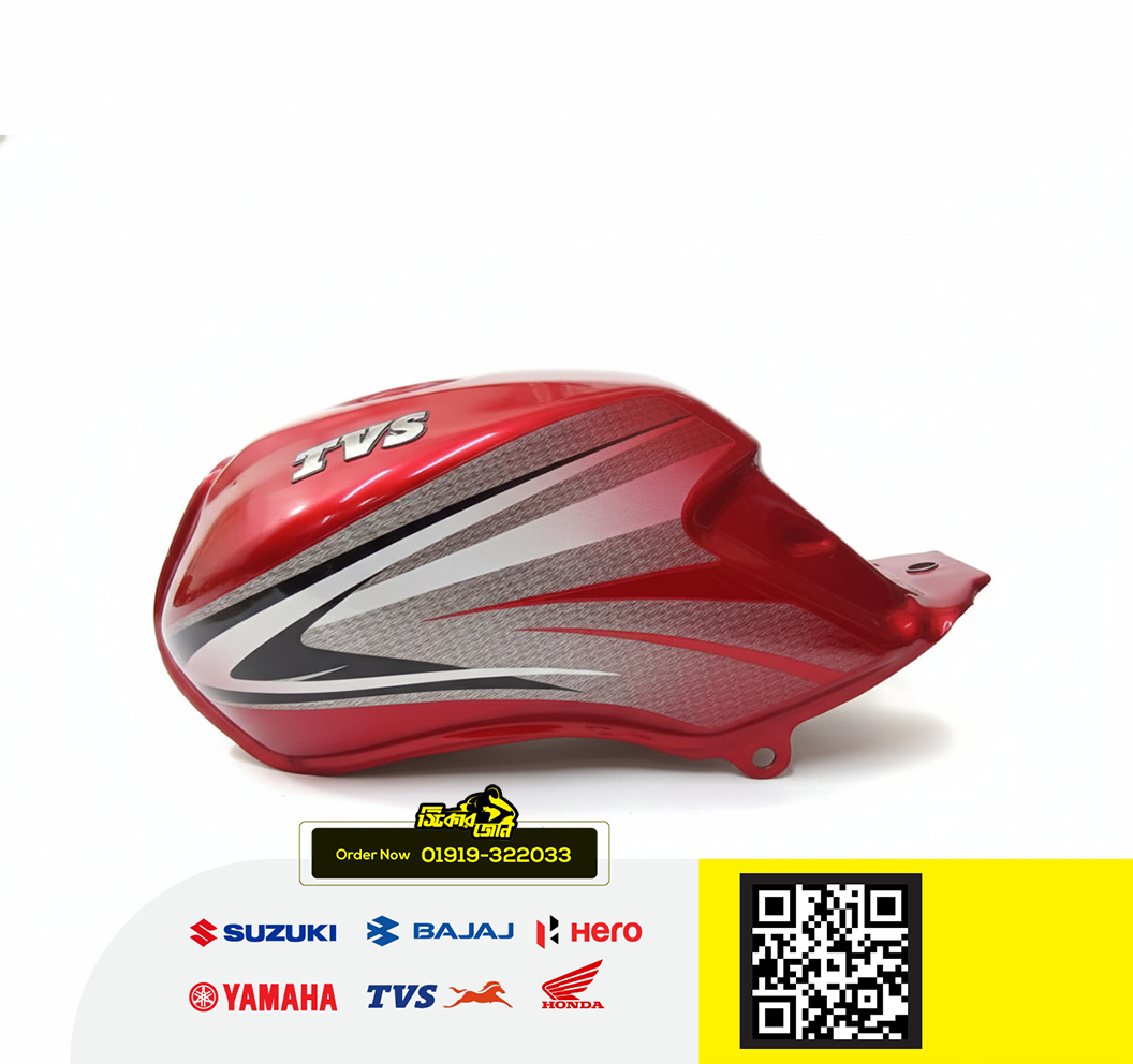 Fuel Tank for Tvs Meto Sports Red bike. P2_img_0