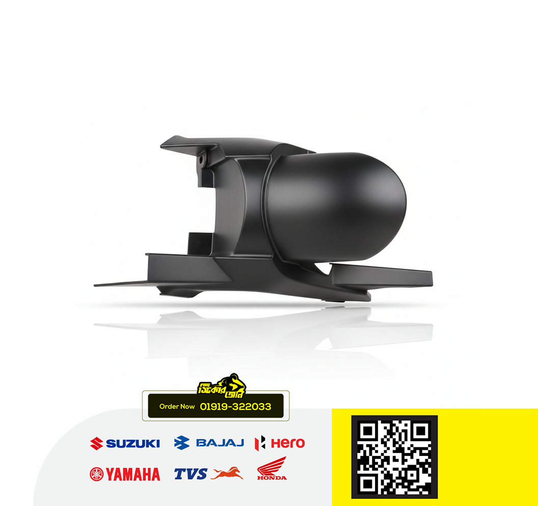 Tyre Hugger-Half Tyre Guard for Yamaha FZS V2 (Double disk), FZS V3, FZS V4 bike ._img_0