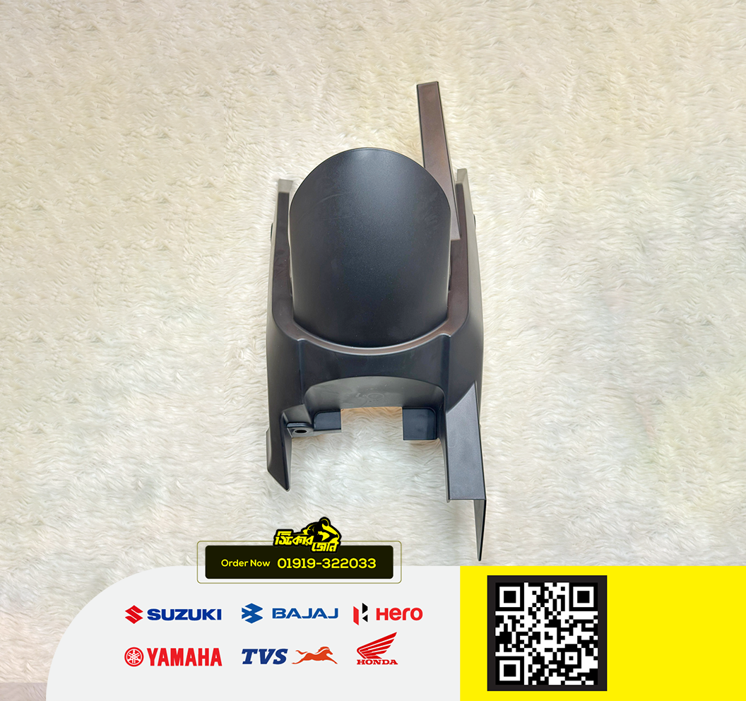 Tyre Hugger-Half Tyre Guard for Yamaha FZS V2 (Double disk), FZS V3, FZS V4 bike ._img_1