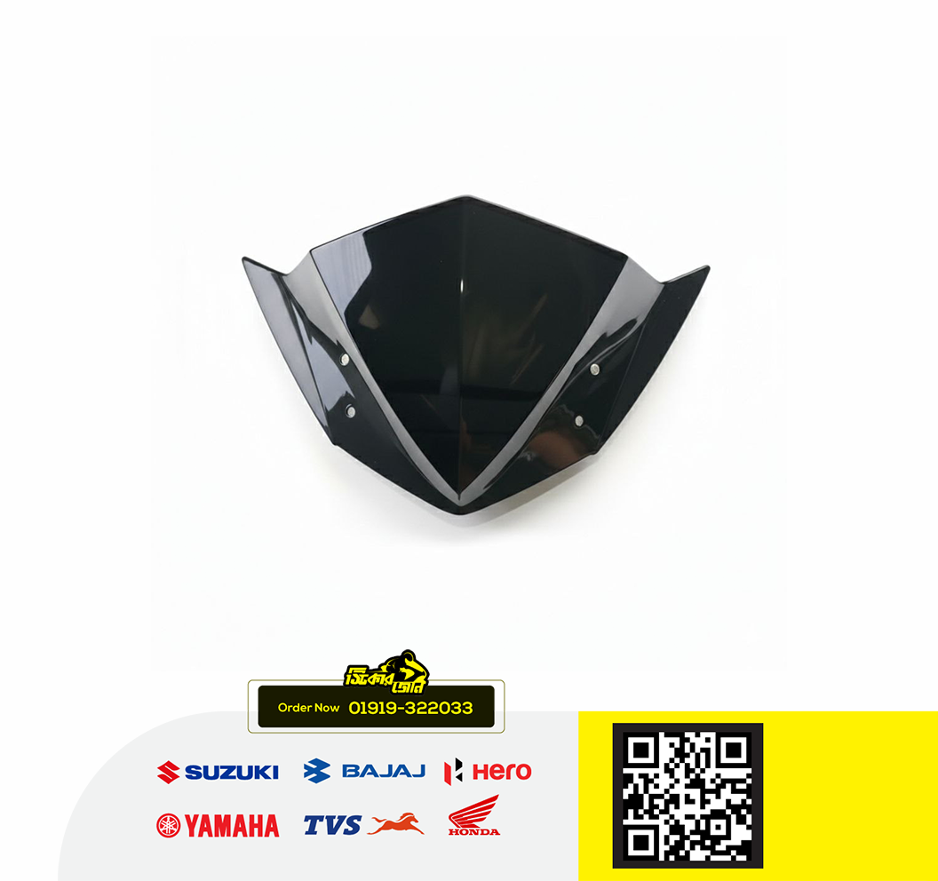Visor Glass for Yamaha FZS V2 bike._img_0