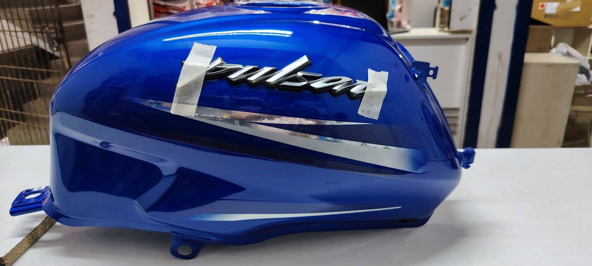 Fuel Tank for Bajaj Pulsar Blue Chrome P2_img_1
