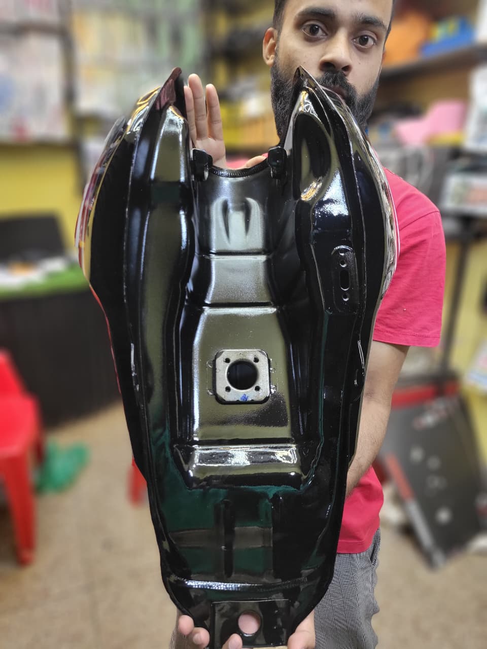 Fuel Tank for Tvs Metro + Red Red P2_img_2