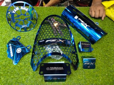 Premium Blue Combo Package For Yamaha FZ-X_img_0