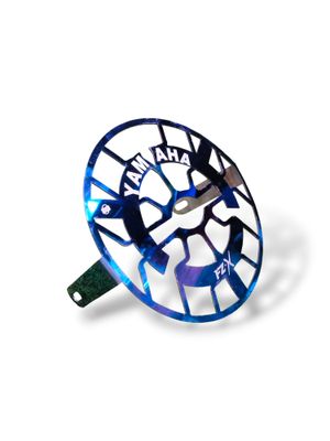 Premium Heavy Blue Headlight Grill For Yamaha FZ-X_img_0