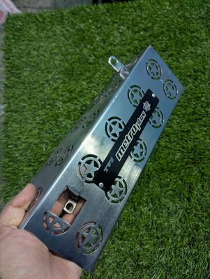 Premium SS Star Silencer Gourde For TVS Metro Plus_img_3