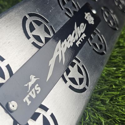 Premium SS Star Silencer Gourde For Apache RTR 160 2v_img_1