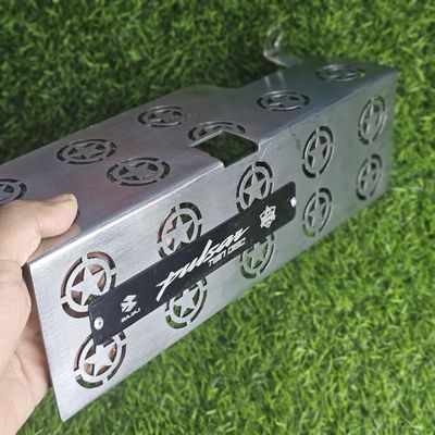 Premium SS Star Silencer Gourde For Pulser Twin Disc_img_1