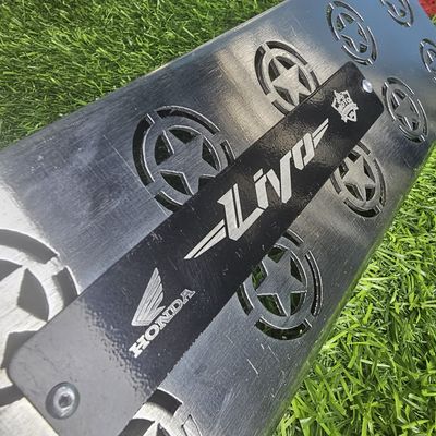 Premium SS Silencer Gourde For Honda Livo_img_2