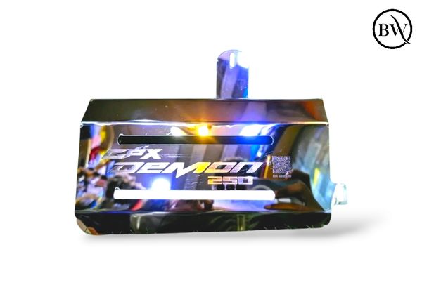 Premium SS Silencer Cover For GPX Demon 250GR