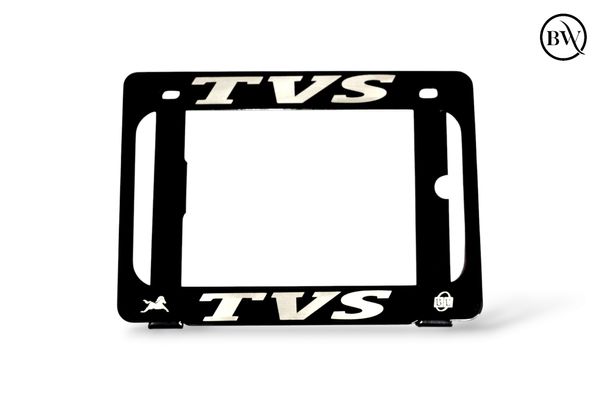 Premium Rear Name Plate Frame For TVS All Model
