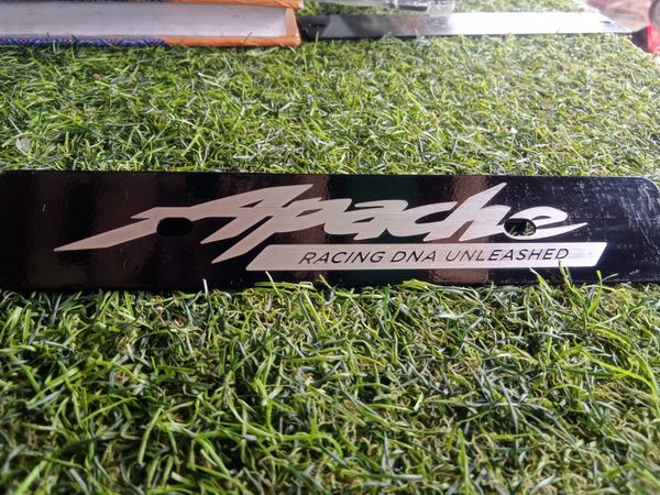 Premium Front Name Plate Board For Apache RTR,4V,4V FI