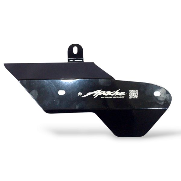 Premium Black Silencer Cover For Apache RTR 4V