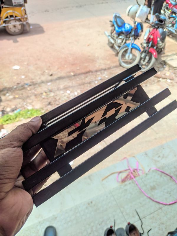 Premium Black Heavy Silencer Gourde For Yamaha FZ-X