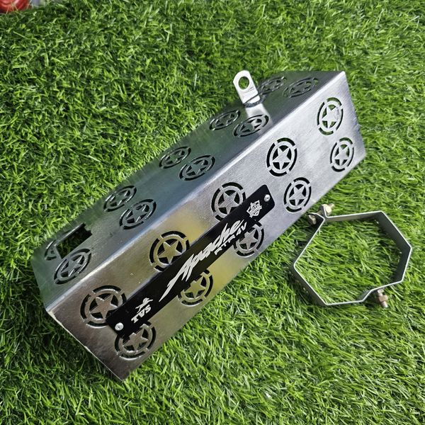 Premium SS Star Silencer Gourde For Apache RTR 160 4v