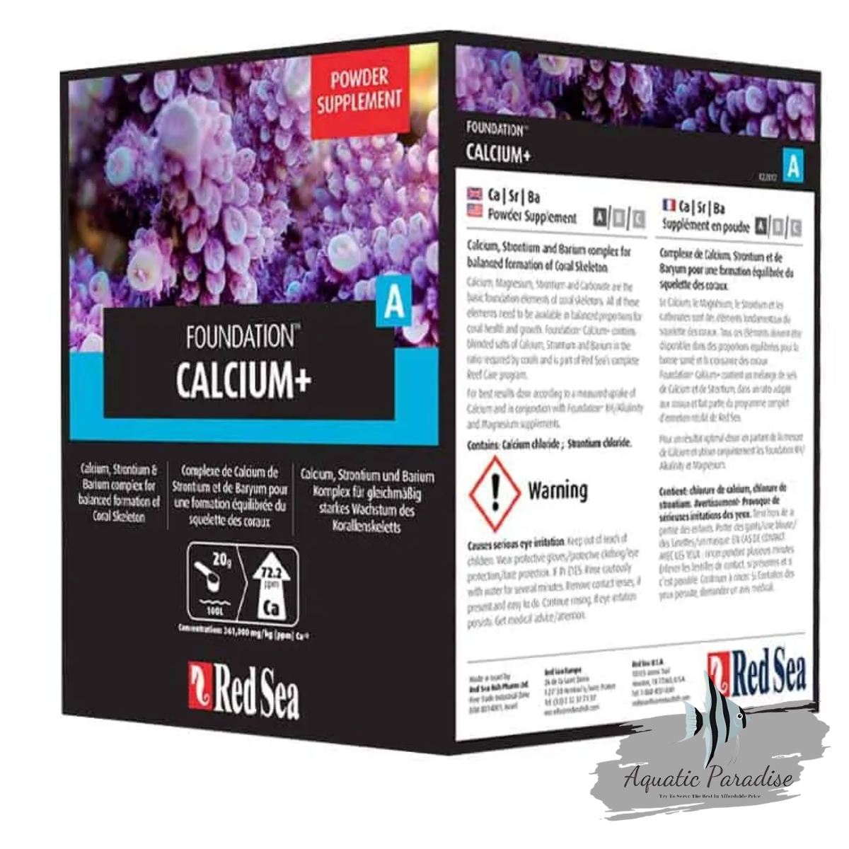 Red Sea Reef Foundation A Calcium+ (1kg)_img_1