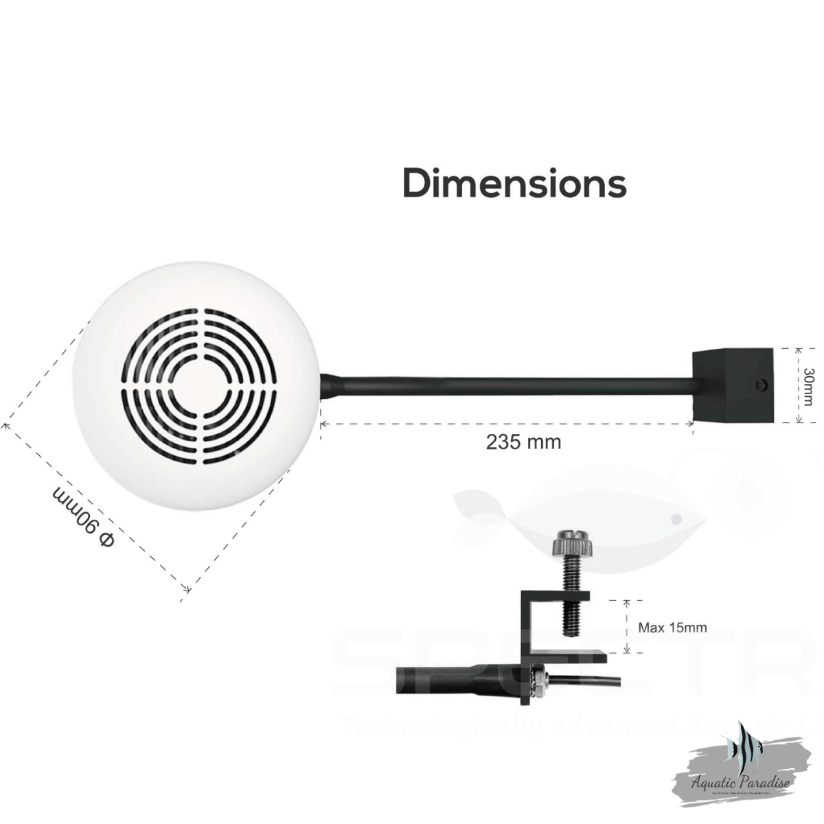 Spectra Aquarium SP20 Refugium LED Light_img_5