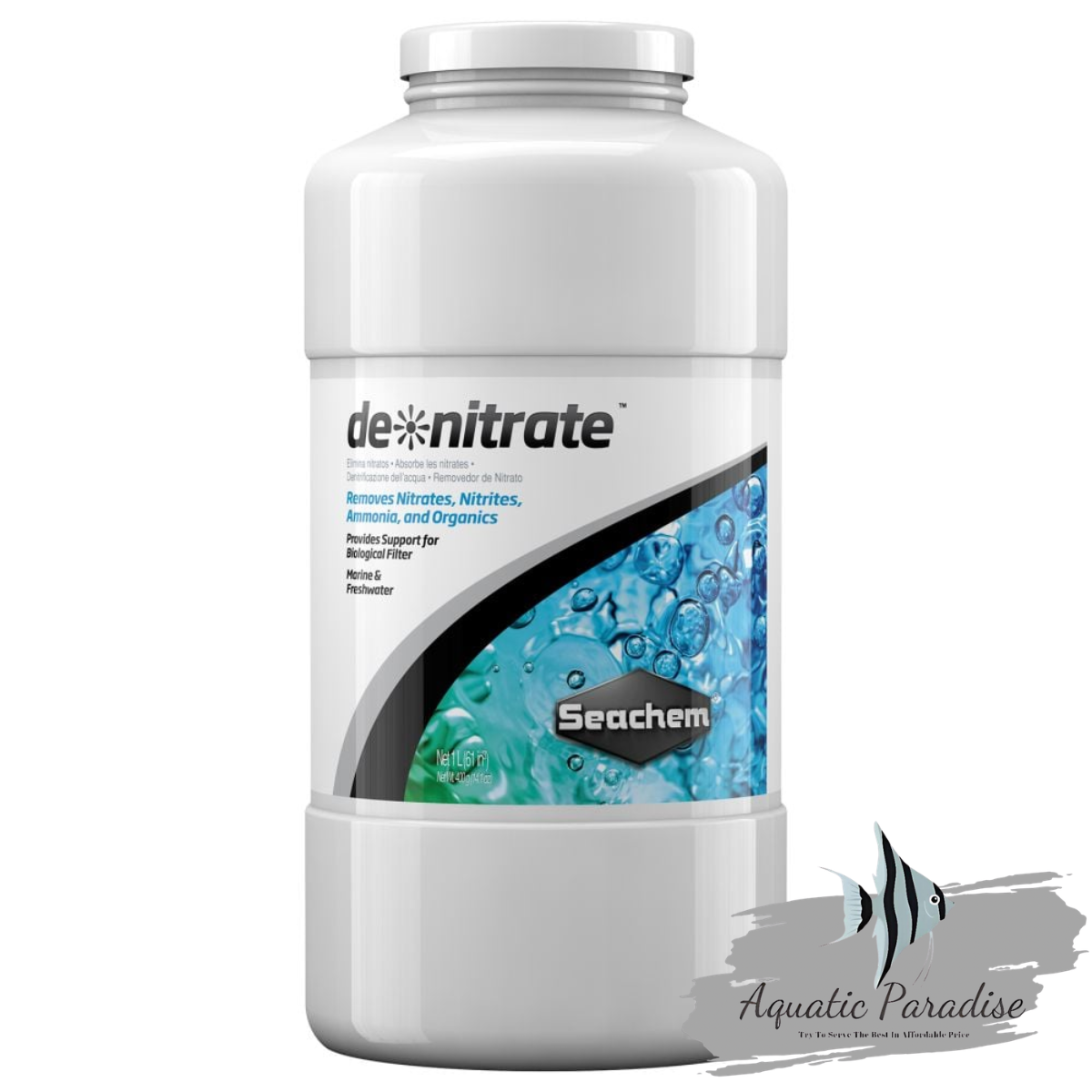 Seachem De*Nitrate (1L) – Biological Nitrate Removal