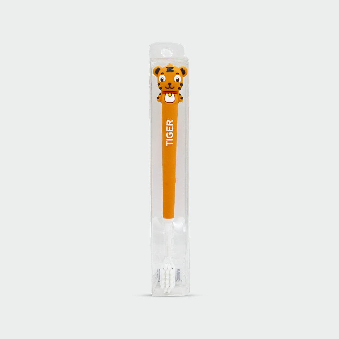 ProX Kids Cute 3D Animal Figures Toothbrush AB-2753_Orange_img_0