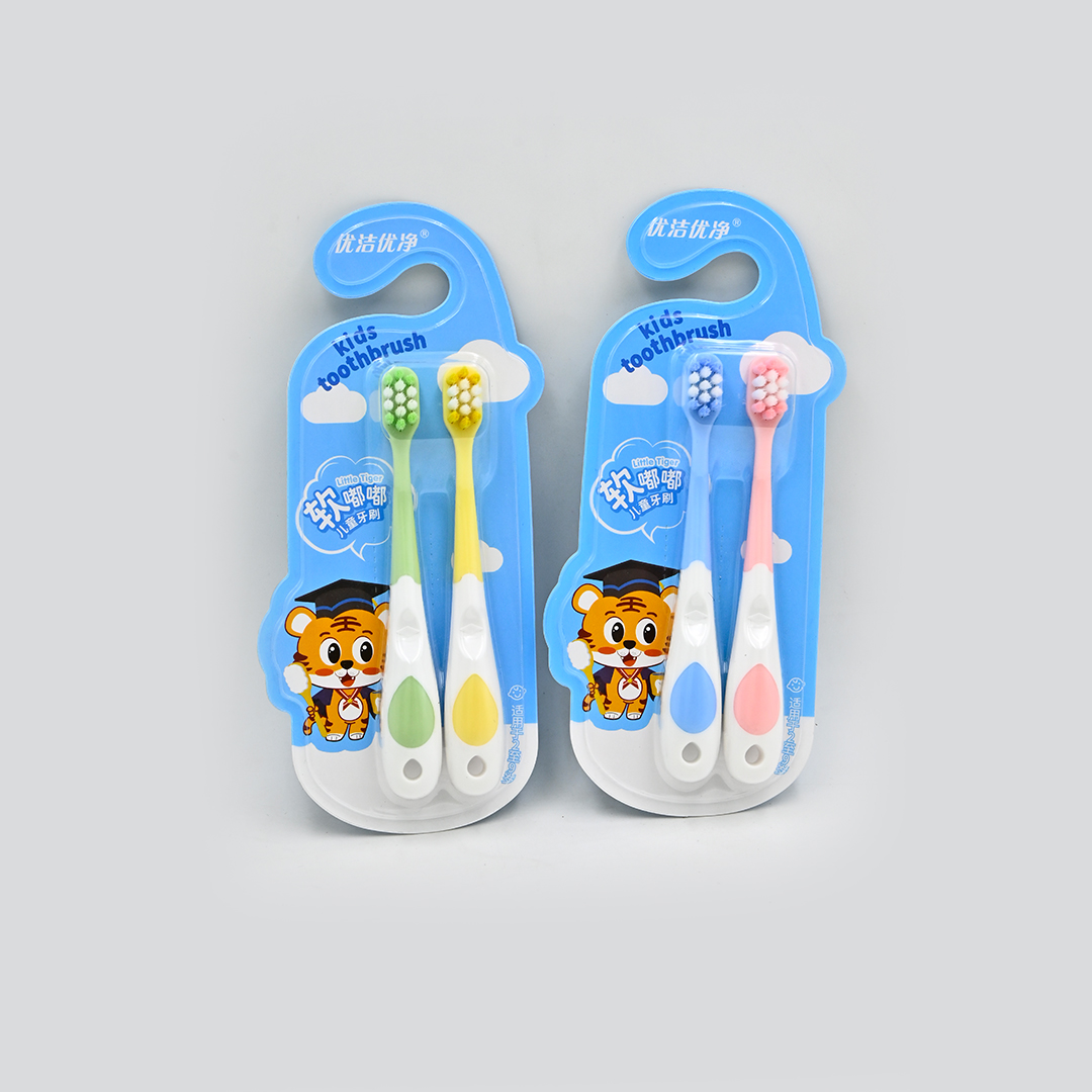 ProX 2-Pack Ultra-Soft Kids Little Tiger Themed Toothbrush AB-2869_img_0