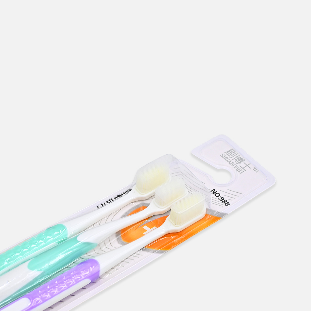 ProX 3Pcs Ultra-Fine Fiber Toothbrush Set AB-2876_img_4