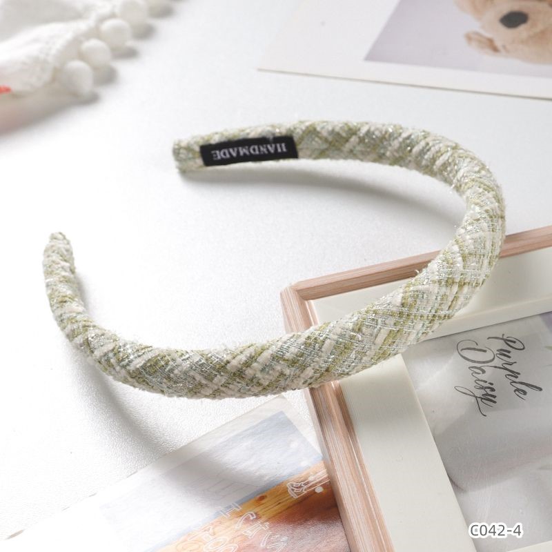 ProX Sage Green Tweed Thin Headband_B-602-17