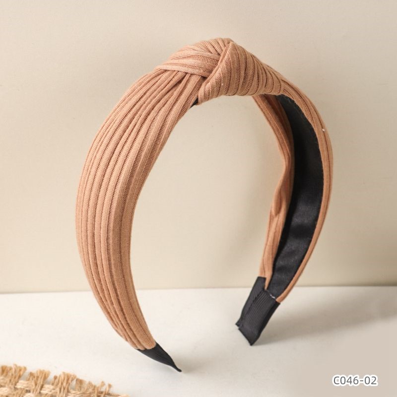 ProX Ribbed Knit Top Knot Headband B-602-13_img_0