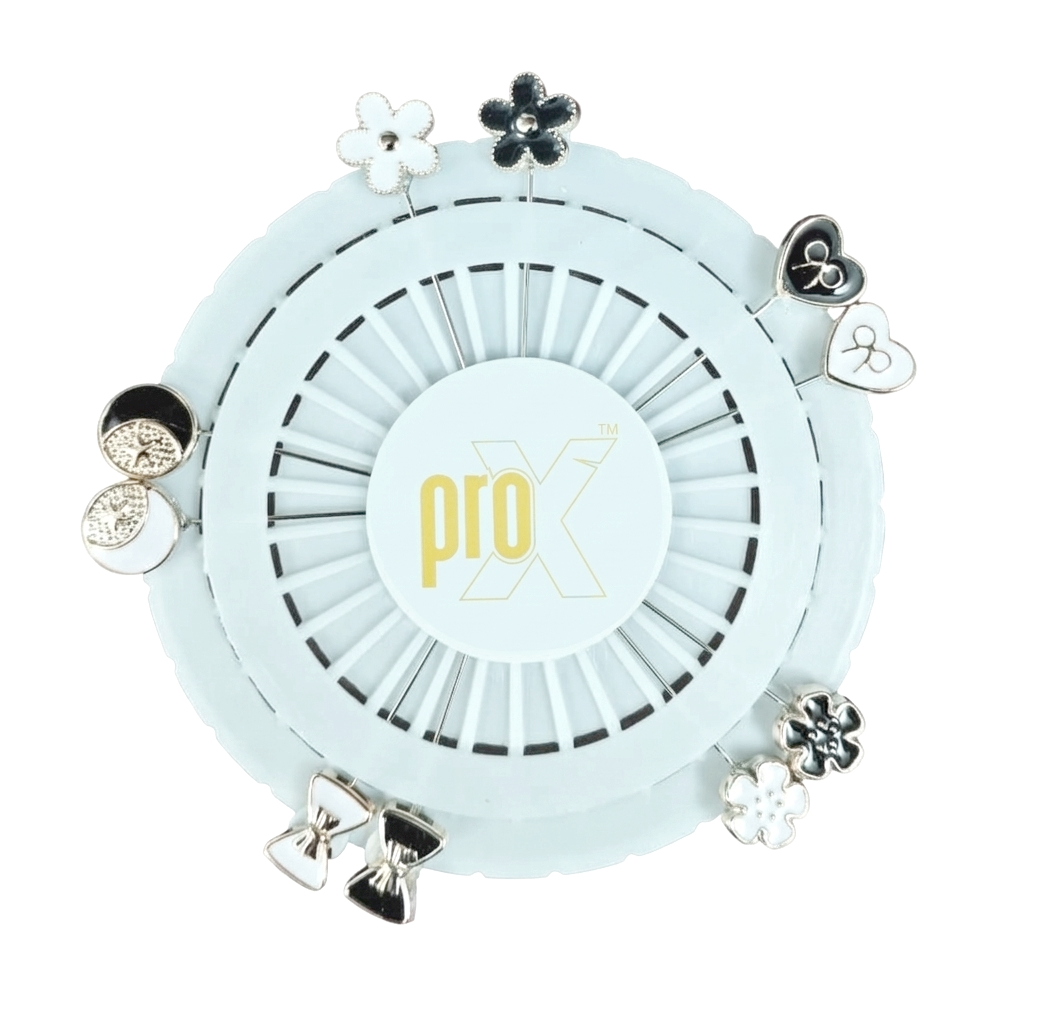 ProX High Quality 10pcs Metal Stick Hijab Pin Set_HP-505-3_img_0