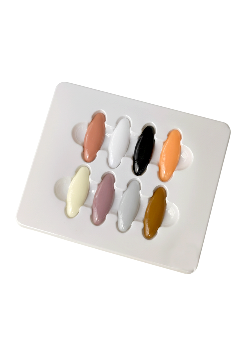 ProX Essential Neutral Snag-Free Colorful Hijab Pin 8pcs Set_HP-506-1_img_1